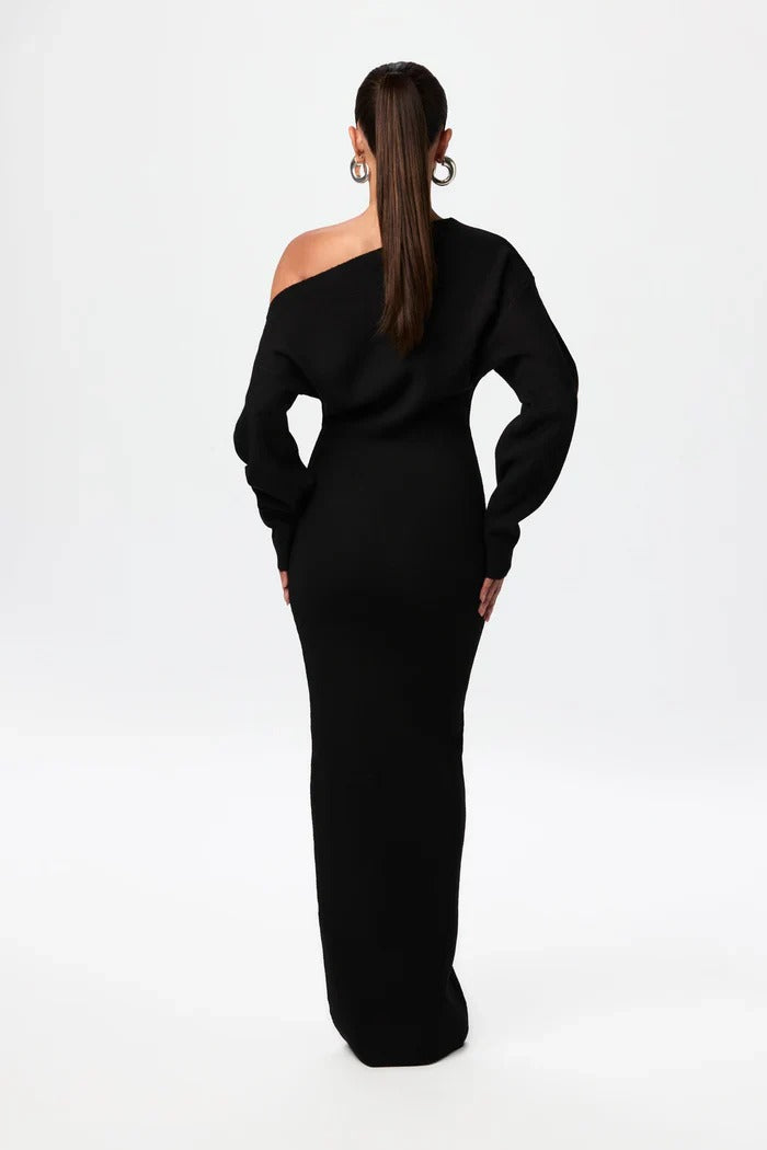 The Solenne Off-Shoulder Maxi