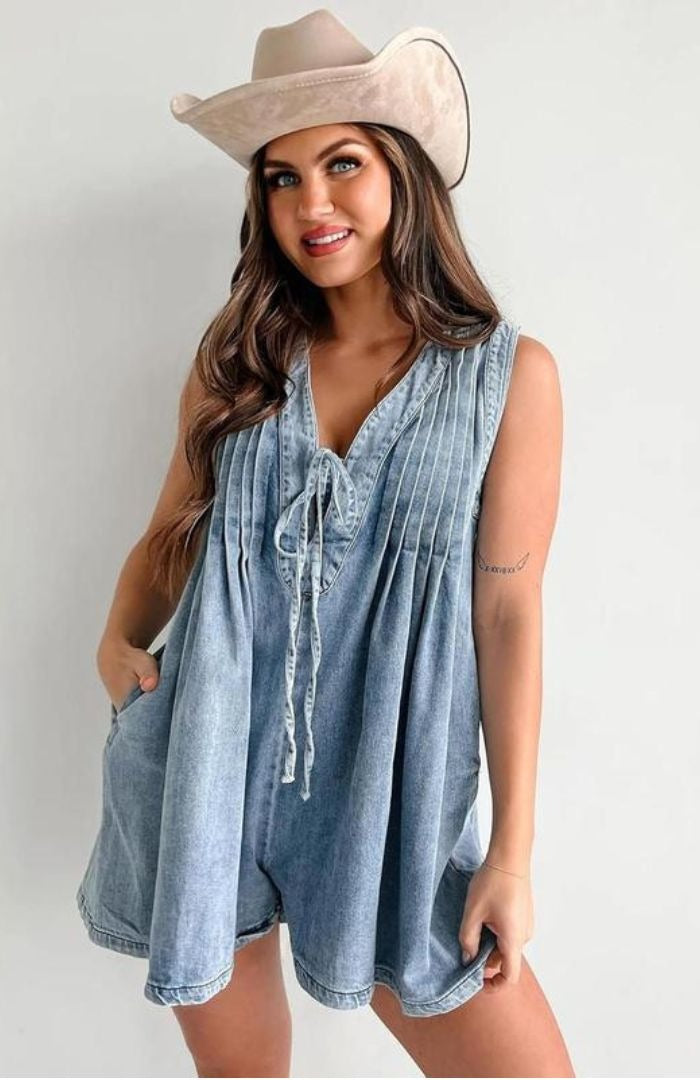 Dakota Denim Romper
