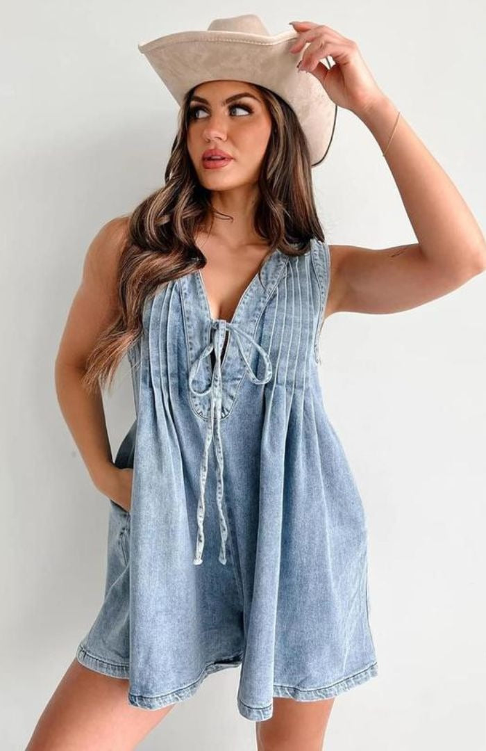 Dakota Denim Romper