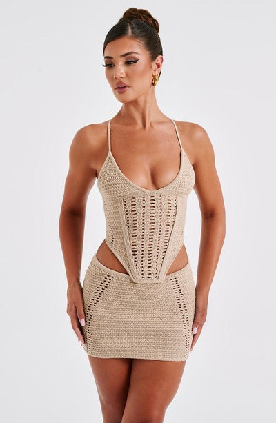 Sienna Crochet Cutout Mini Set