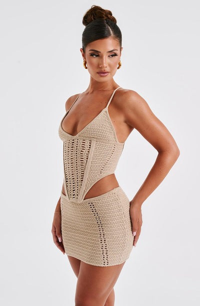 Sienna Crochet Cutout Mini Set