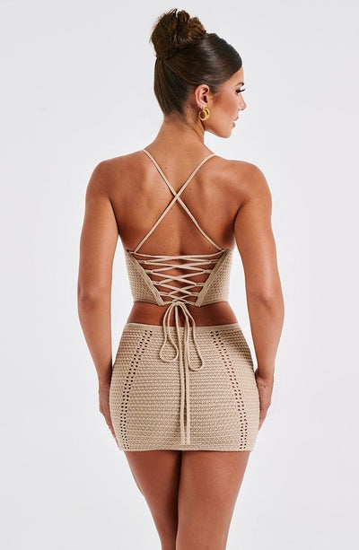 Sienna Crochet Cutout Mini Set