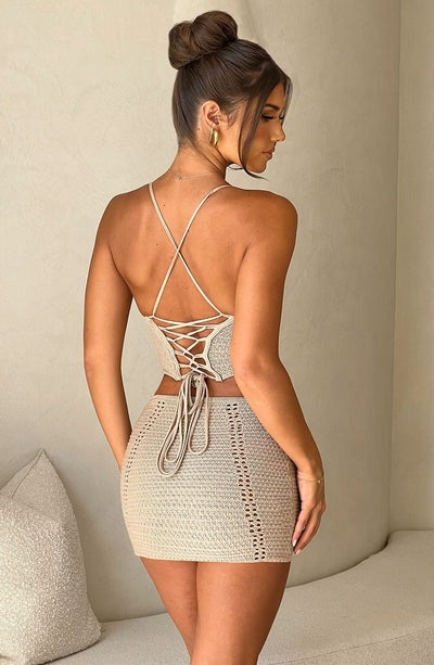 Sienna Crochet Cutout Mini Set