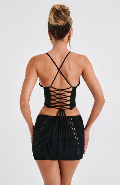 Sienna Crochet Cutout Mini Set