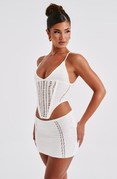 Sienna Crochet Cutout Mini Set
