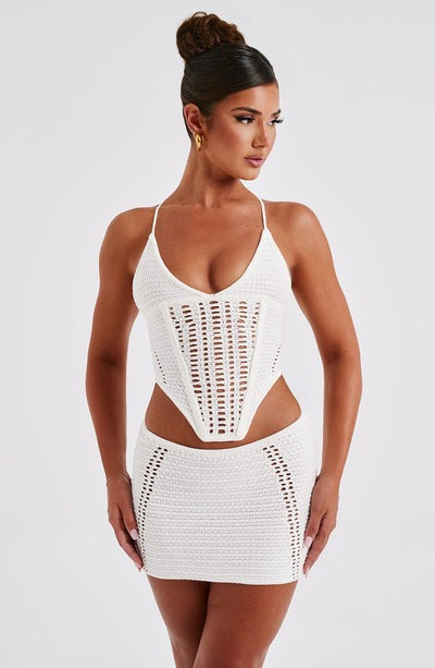 Sienna Crochet Cutout Mini Set