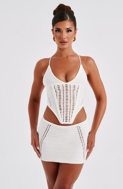 Sienna Crochet Cutout Mini Set