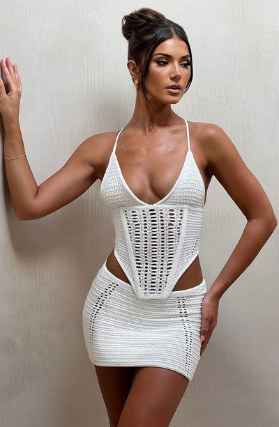 Sienna Crochet Cutout Mini Set