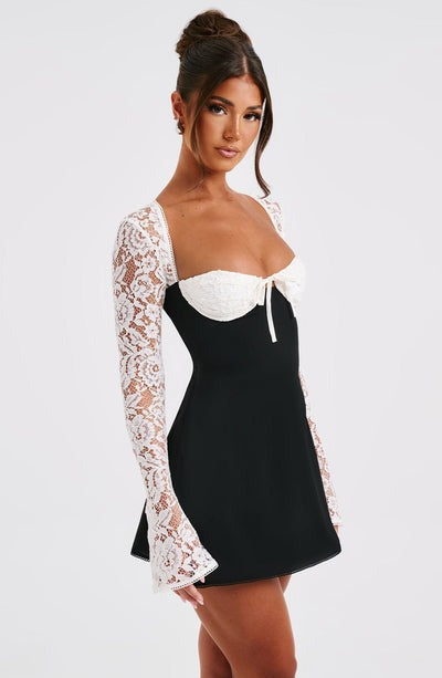 Rosalie Lace Sleeve Mini