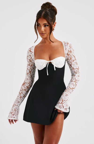 Rosalie Lace Sleeve Mini