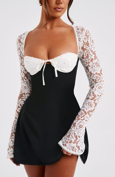 Rosalie Lace Sleeve Mini