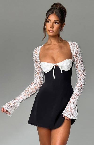 Rosalie Lace Sleeve Mini